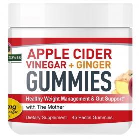 Apple Cider Vinegar and Ginger Gummies