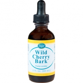 Wild Cherry Bark, Fluid Extract , 2 oz dropper bottle