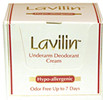 Lavilin Deodorant Cream, .44 oz jar
