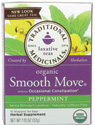 image of Organic Smooth Move Laxative Tea, 16 Tea Bags