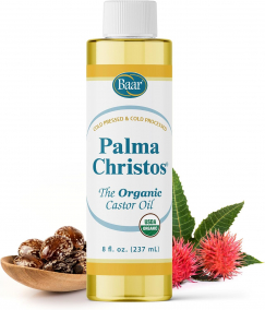 Palma Christos, Organic Castor Oil, 8 oz