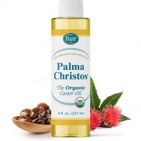 Palma Christos, Organic Castor Oil, 8 oz