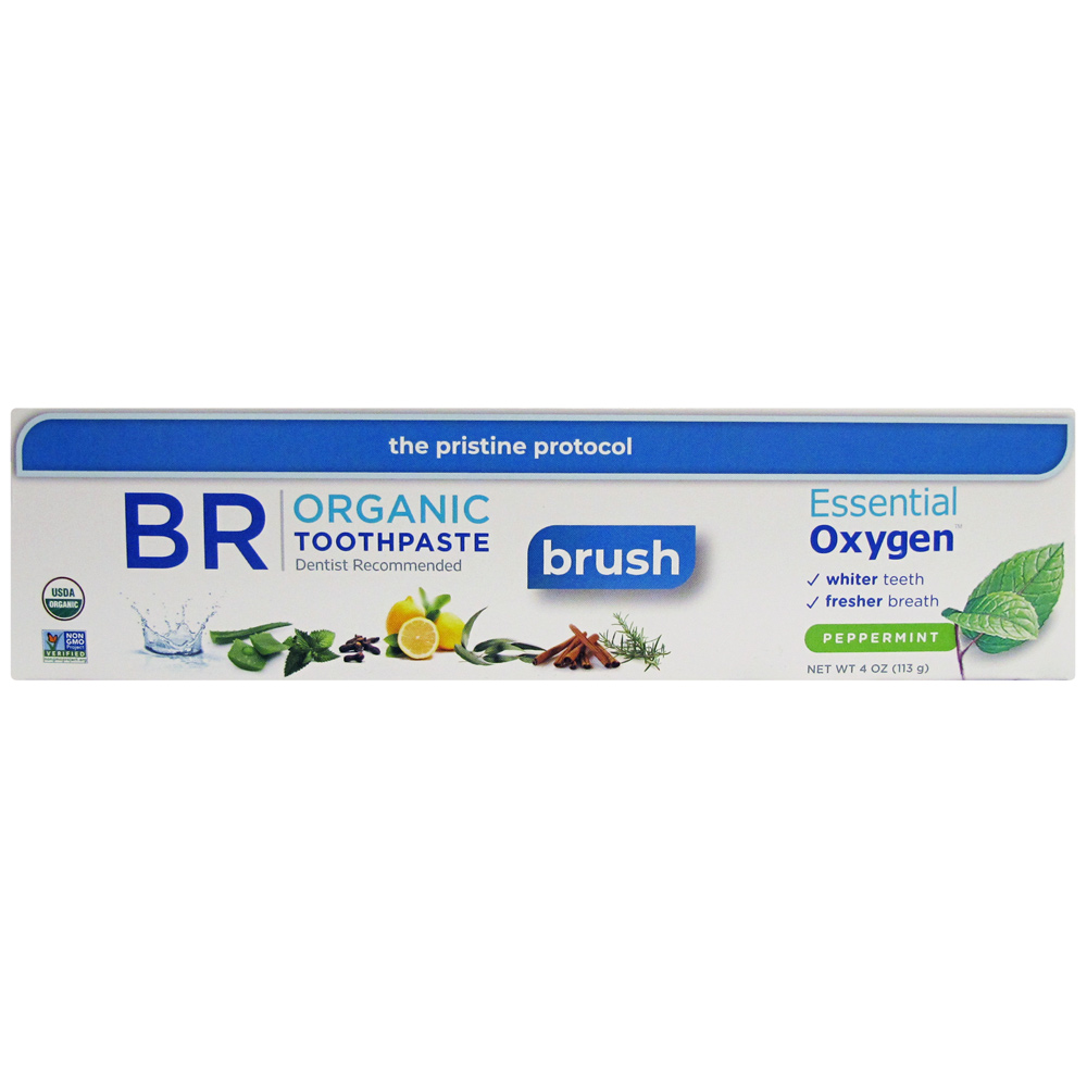 BR Organic Toothpaste, 4 oz / 113 g