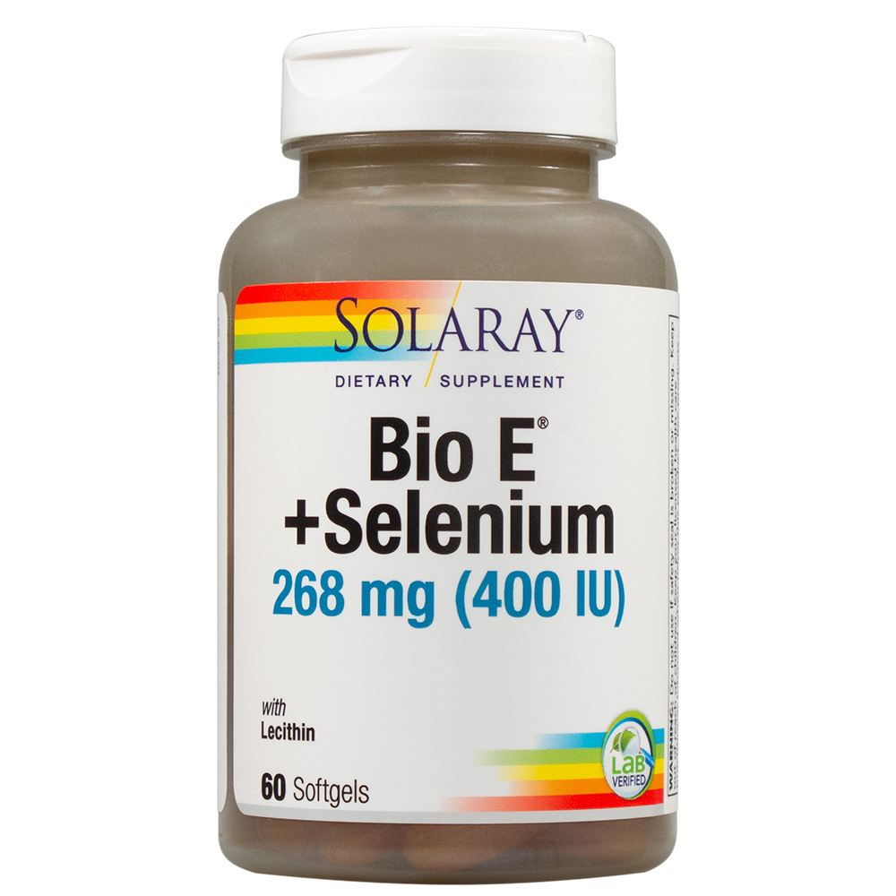 Bio E with Selenium, 60 Softgels