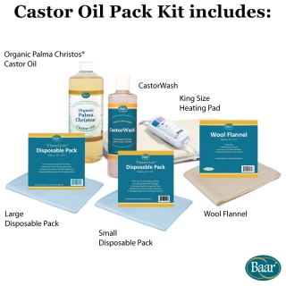 Castor Oil Pack Starter Kit