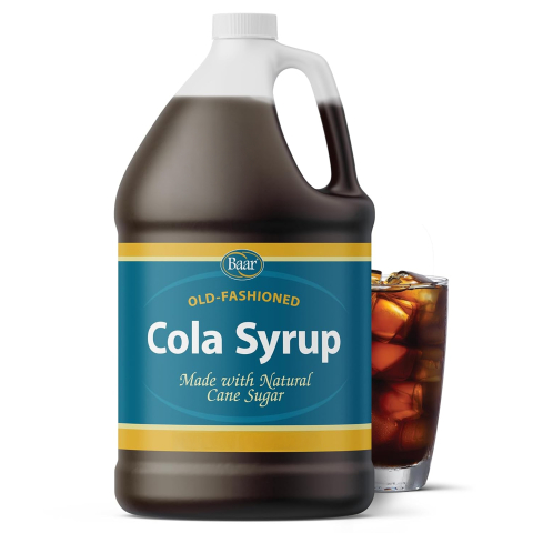 Cola Syrup with Pure Cane Sugar, Gallon