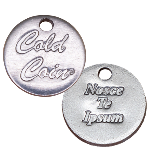 Nosce Te Ipsum "Know Thyself"  Cold Coin