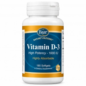 Vitamin D-3, 1,000 IU