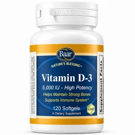 Vitamin D-3, 5000IU