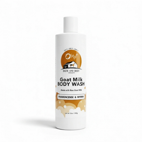 Goat Milk Body Wash With Frankincense and Myrrh