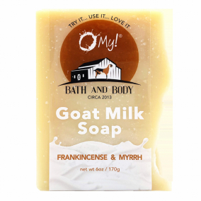 Goat Milk Soap with Frankincense and Myrrh