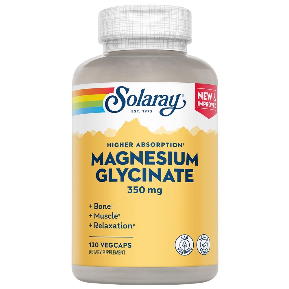 Magnesium Glycinate 350 mg, 120 VegCaps