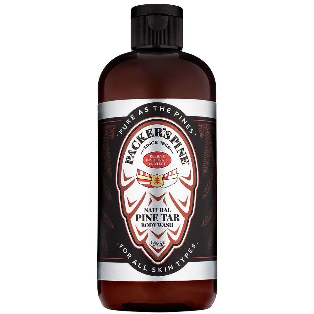 Packer's Pine Tar Body Wash, 16 fluid oz (473 mL)