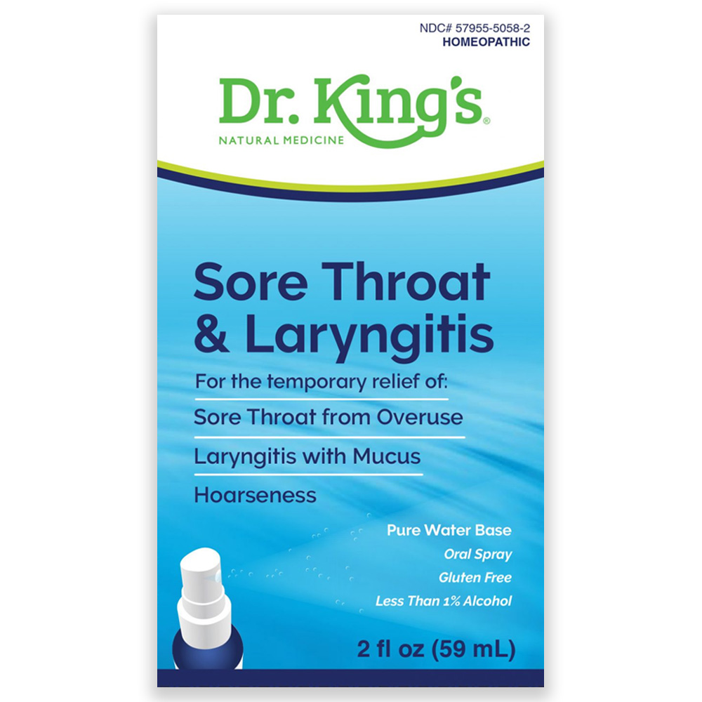 Sore Throat and Laryngitis Spray, 2 oz