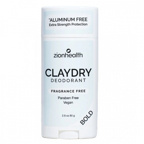 Claydry Bold Deodorant - Fragrance Free