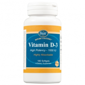 Vitamin D-3, 1,000 IU