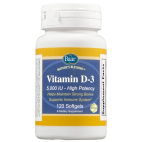 Vitamin D-3, 5000IU