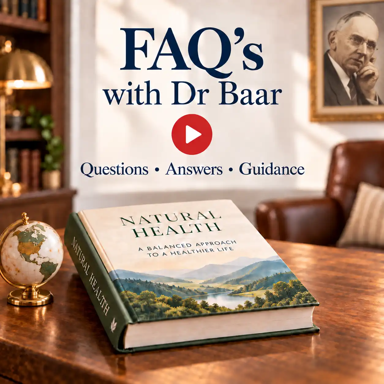 Embedded video thumbnail with Baar company logo and text reading: FAQ's with Dr. Baar