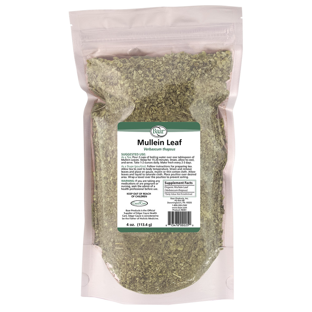 Mullein Leaf Tea, 4 oz.