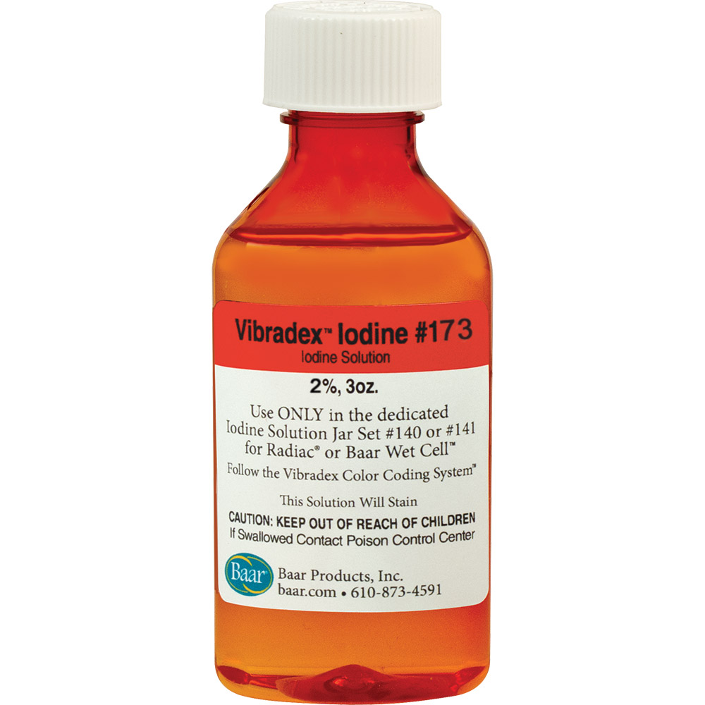 Tincture of Iodine, 2 Vibradex, 3 oz