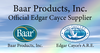 Baar Products and Edgar Cayce's Association for Research and Enlightenment have renewed their partnership