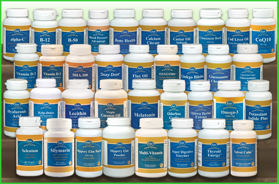 Baar's Herbal and Vitamin Supplements, Nature's Blessing.
