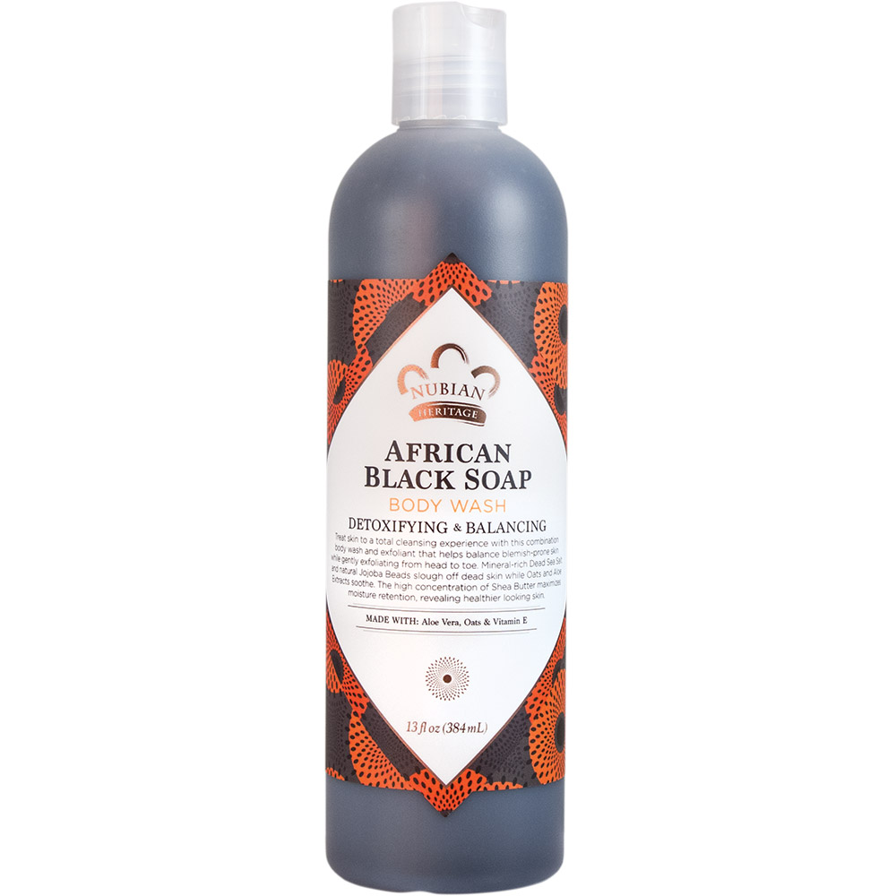 African Black Body Wash, 13 oz