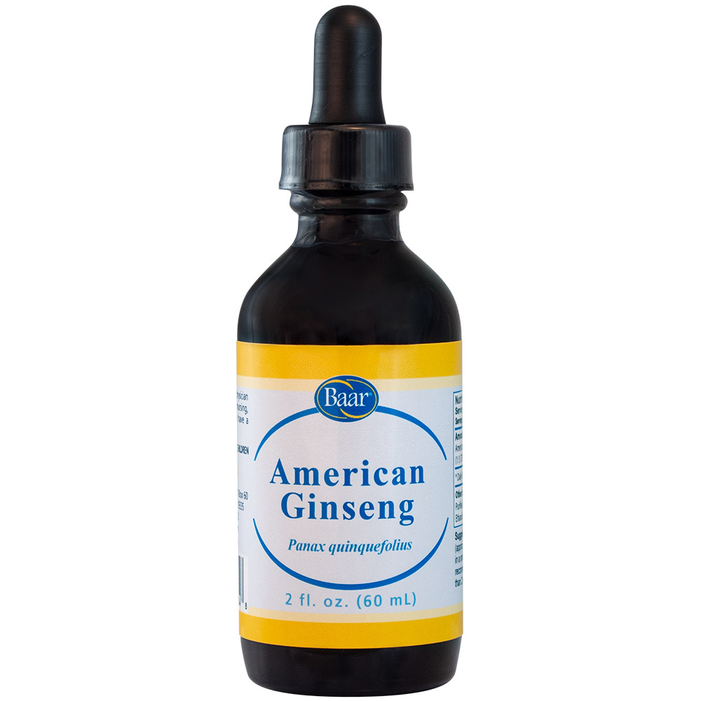 American Ginseng, Fluid Extract, 2 fl oz / 60 mL