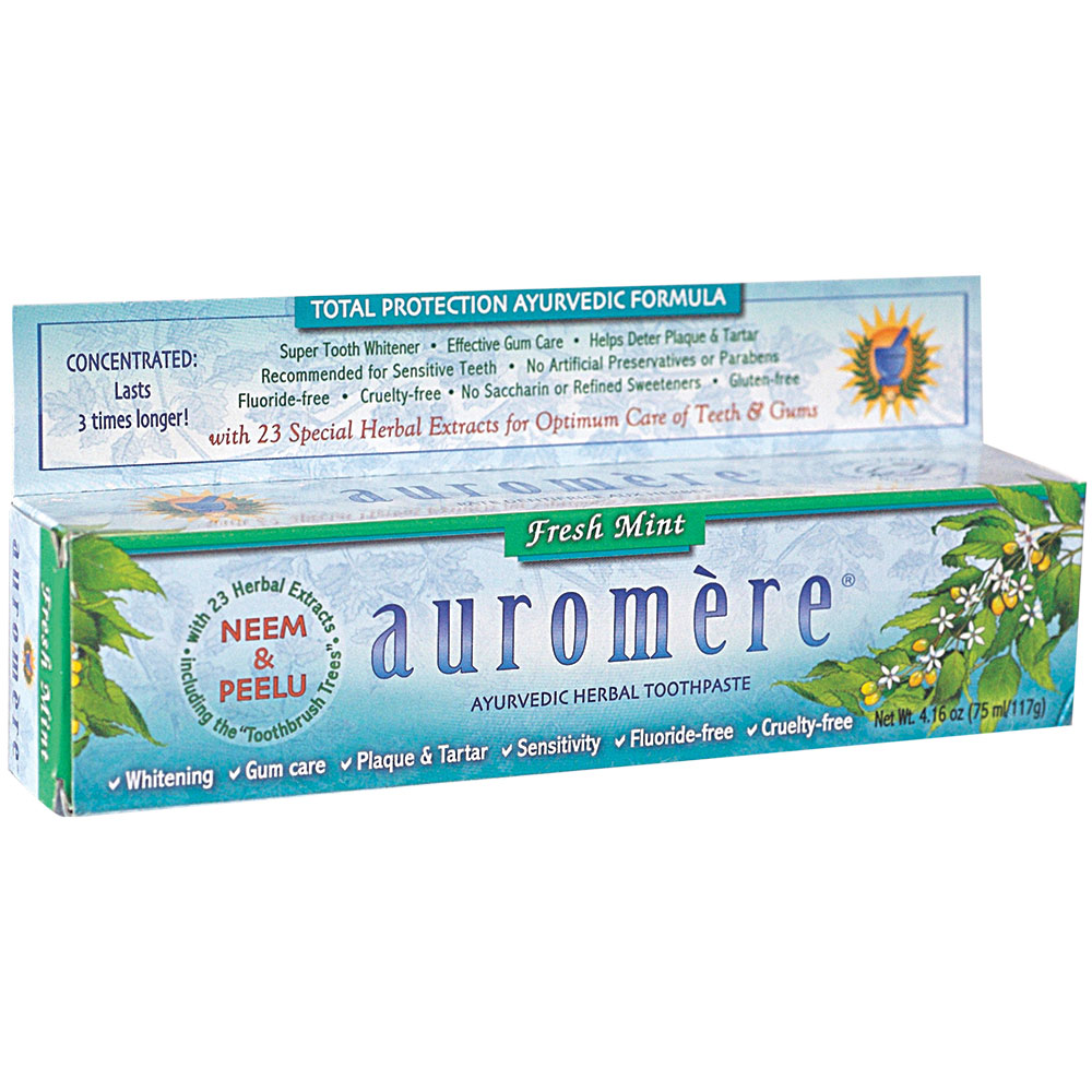 Auromere toothpaste, 4.16 oz