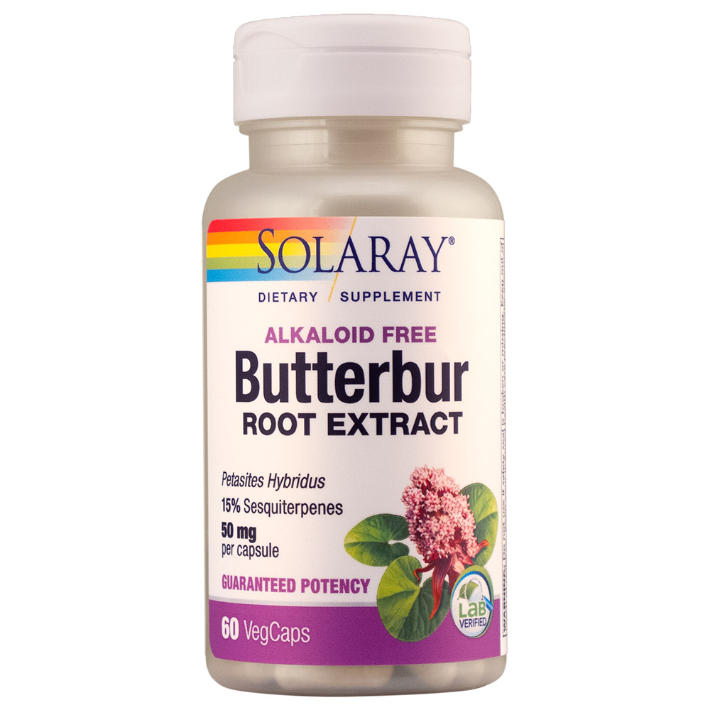 Butterbur Extract, 60 vegetarian capsules