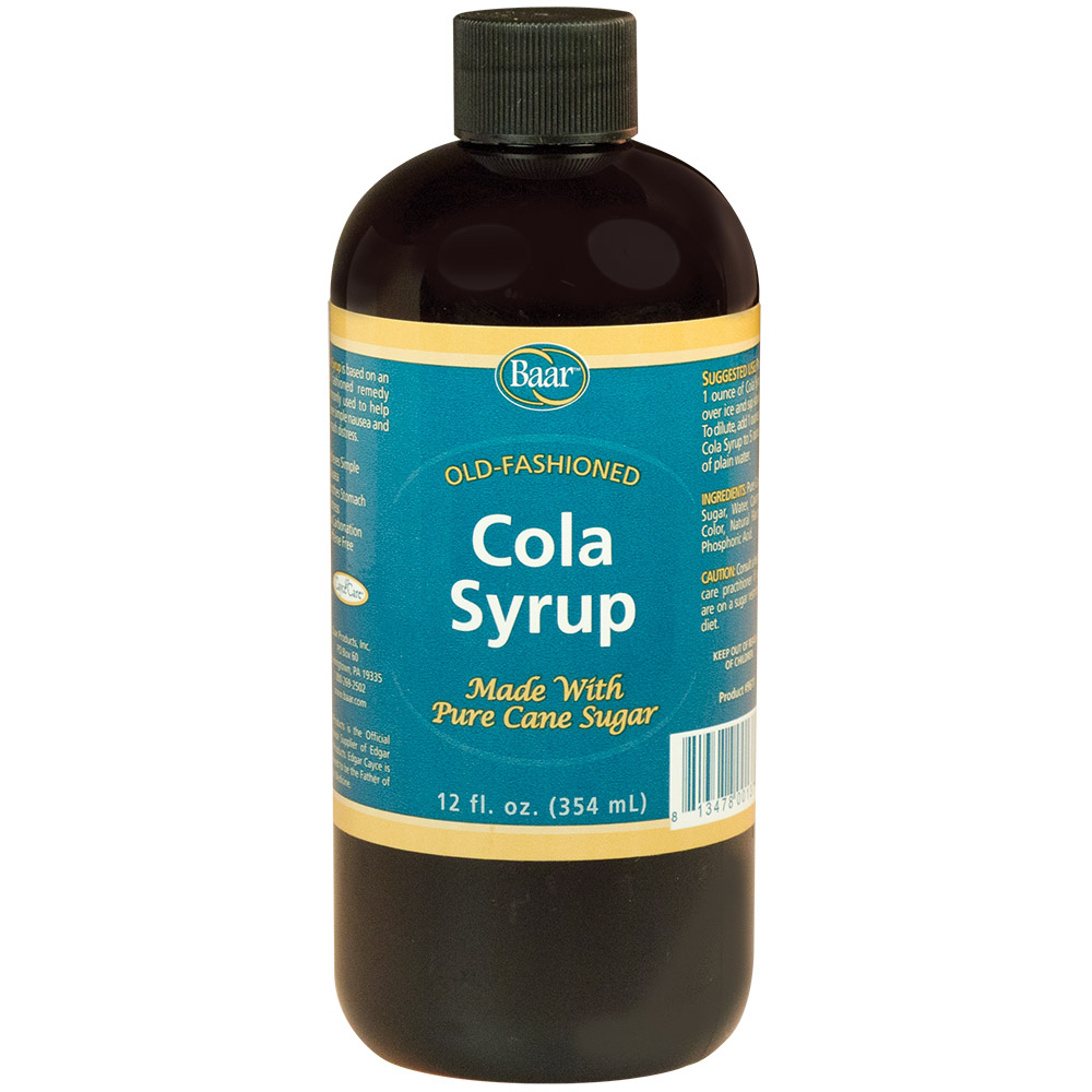 Cola Syrup with Pure Cane Sugar, 12 oz