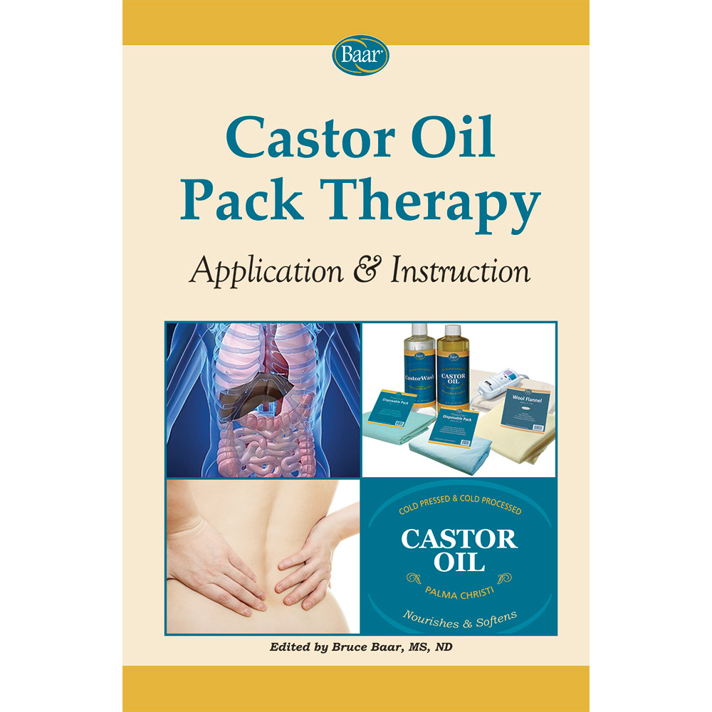 Castor Oil Pack Therapy Book, 49 Pages