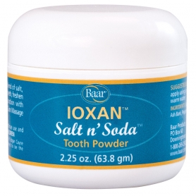 Ioxan Salt N' Soda, Herbal Gum Massage - Possibly Help Prevent for alzheimer's?