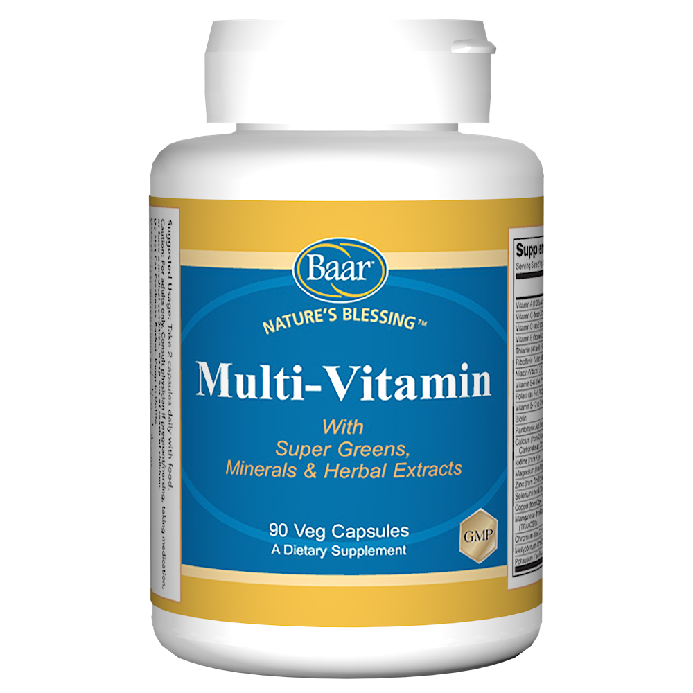 MultiVitamin with Super Greens, 90 Vegetable Capsules