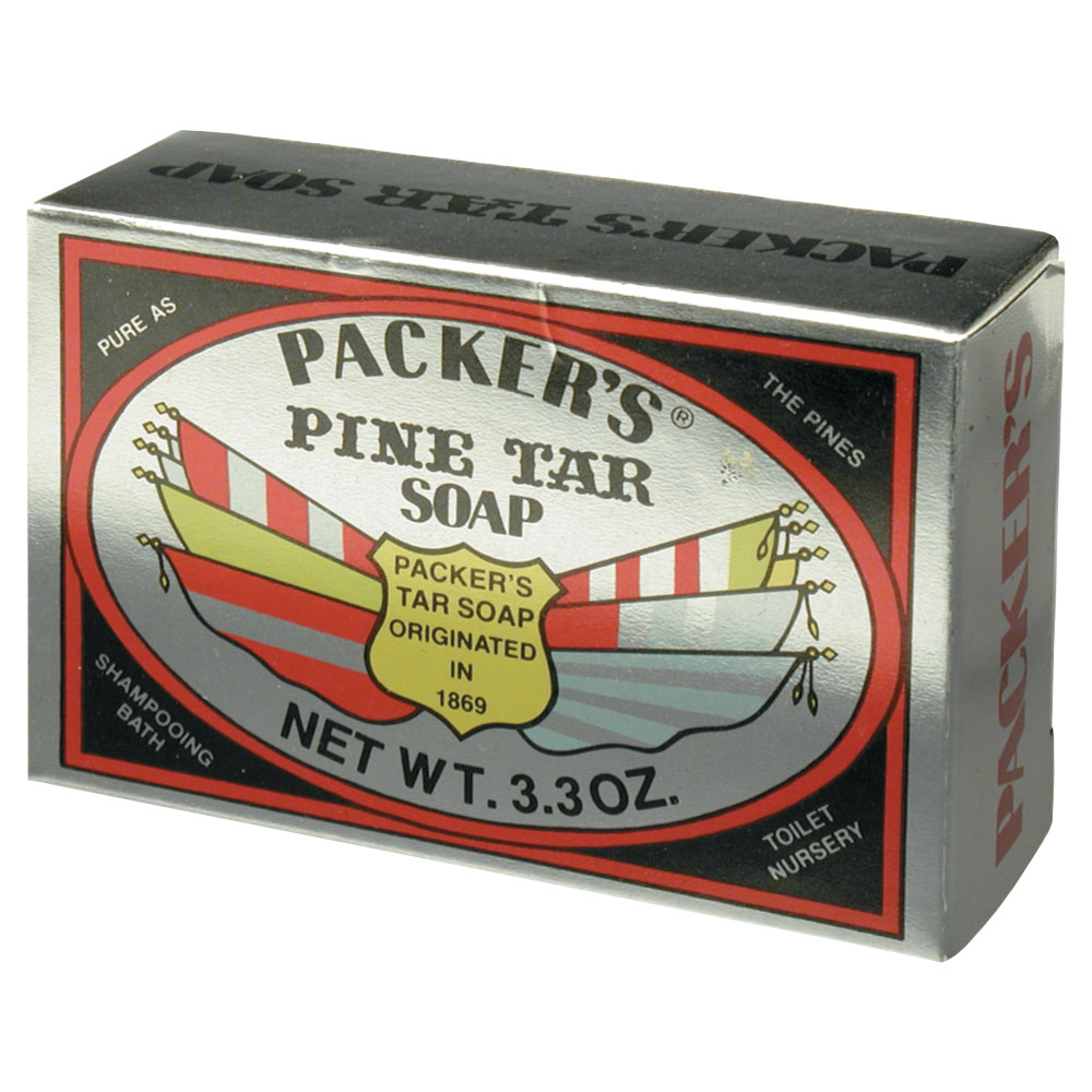 Packer's Pine Tar Soap 3 Pack | The Original Men’s Bar Soap With Natural  Pine