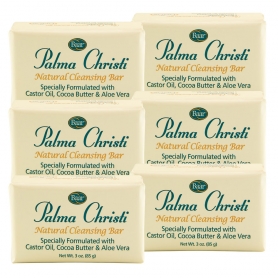 Palma Christi Bar Soap, 6 Bar Set