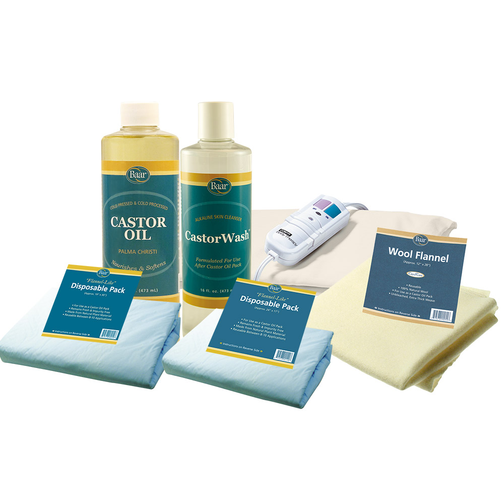 Castor Oil Pack Starter Kit