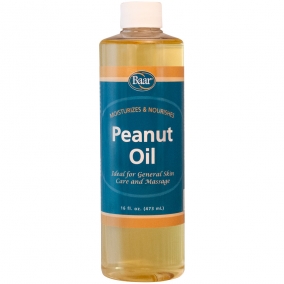 Peanut Oil, Refined, 16 oz