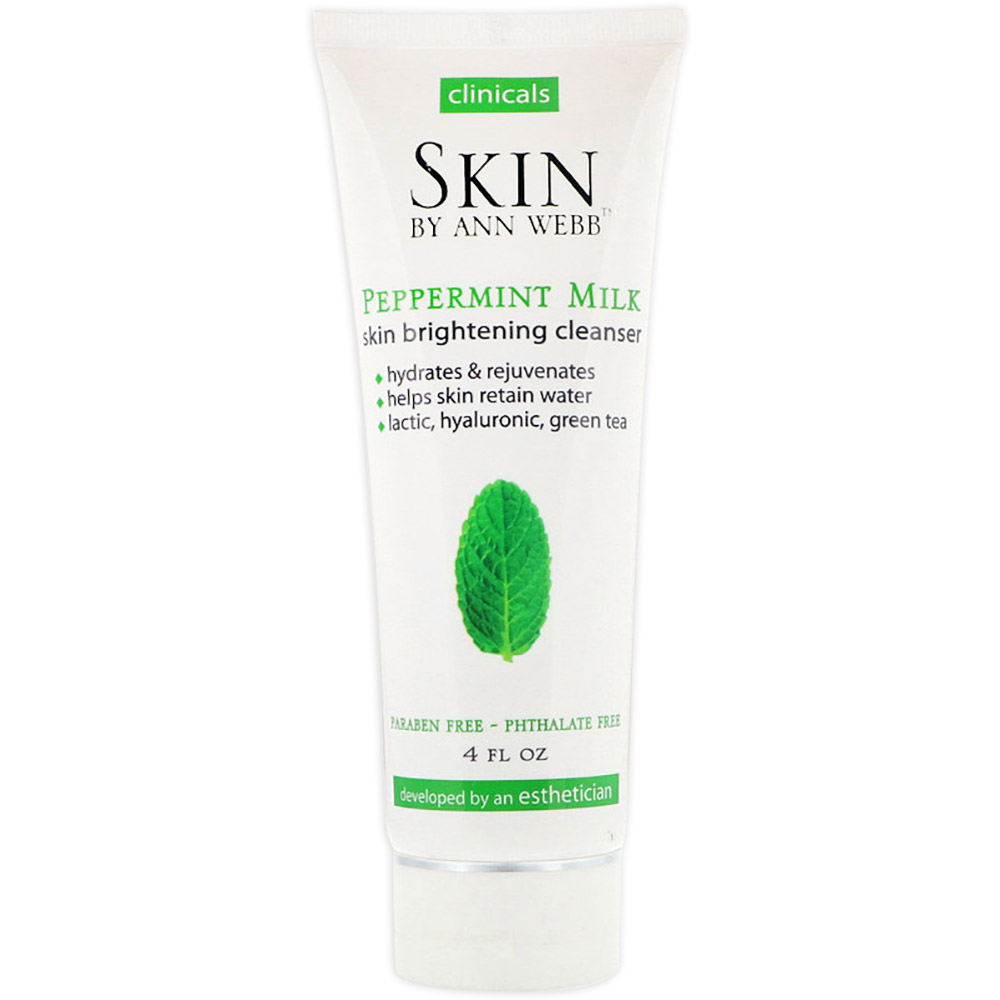 Peppermint Milk Skin Brightening Cleanser, 4 fl oz