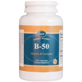 B-50 Vitamin B Complex, 100 caps