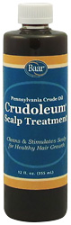 Crude Oil Treatment used for hair loss