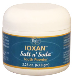 Salt n' Soda, Ioxan tooth powder for healthy teeth
