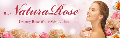 NaturaRose Creamy Rose Water Skin Lotion