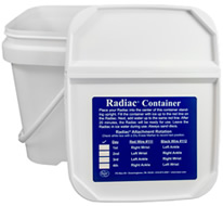 Radiac Container and Lid