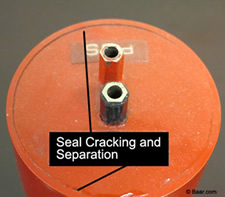 Radial Appliance Seals Cracking