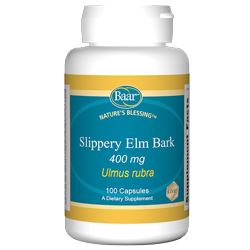 Slippery Elm Bark Capsules for Eczema Relief