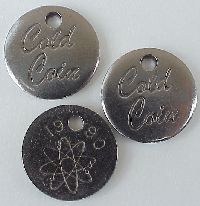 Baar's Edgar Cayce Carbon Steel Cold Coins